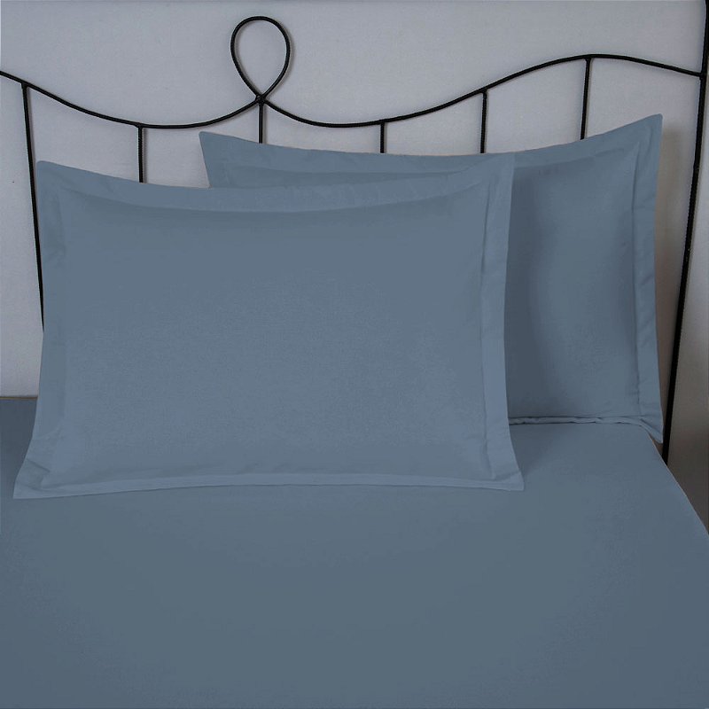 Porta Travesseiro Dia A Dia 1 Peça 70cm x 50cm 80% Algodão / 20% Poliéster Perca