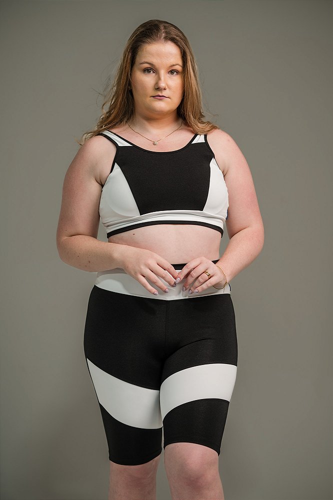 Bermuda Feminina Meia Coxa Colorida