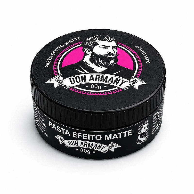 Pomada Modeladora Masculina Don Armany Efeito Matte C/ 3 Un