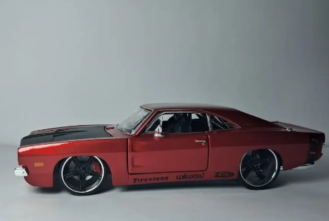 Miniatura Dodge Charger 1970 Vermelho