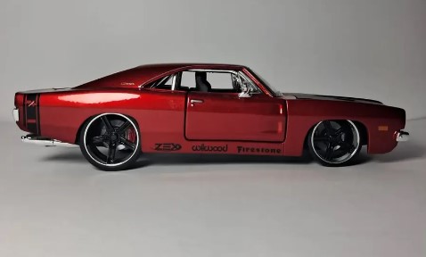 Miniatura Dodge Charger 1970 Vermelho