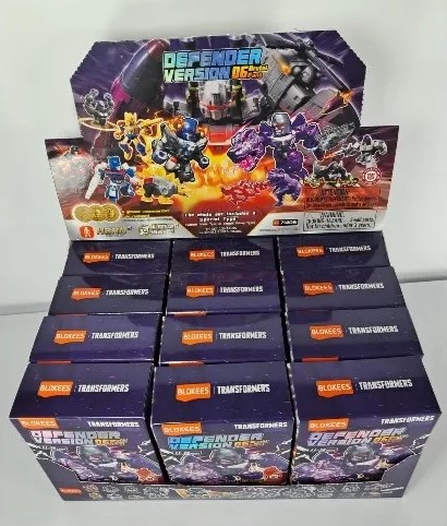 Blokee Caixa Surpresa Transformers Defender Version 06