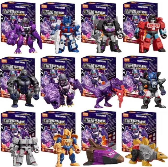 Blokee Caixa Surpresa Transformers Defender Version 06