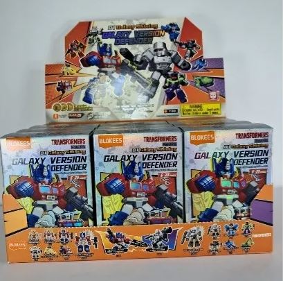 Blokees Transformers Galaxy Version Defender 01 Un Surpresa