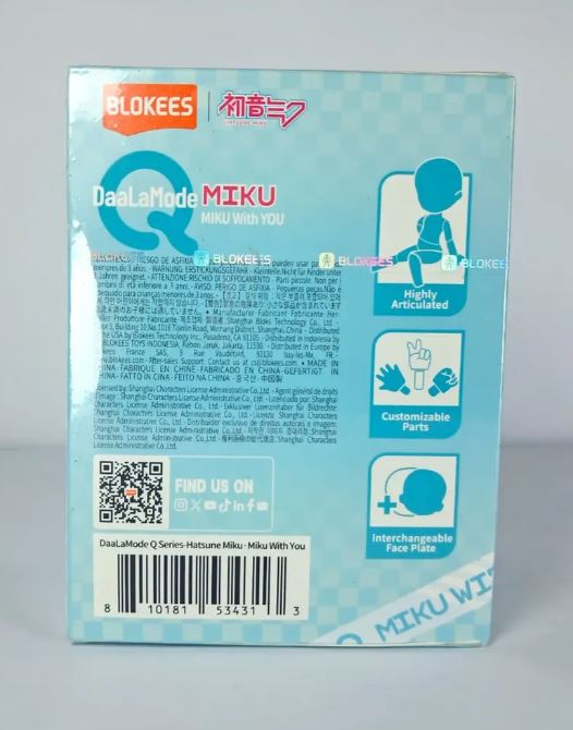 Blokees Hatsune Miku Fantastics Qséries Miku With You