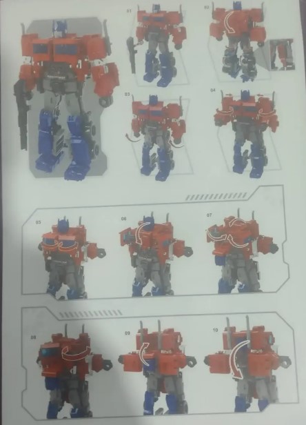 Figure Optimus Prime Transformers GS Anime Toys