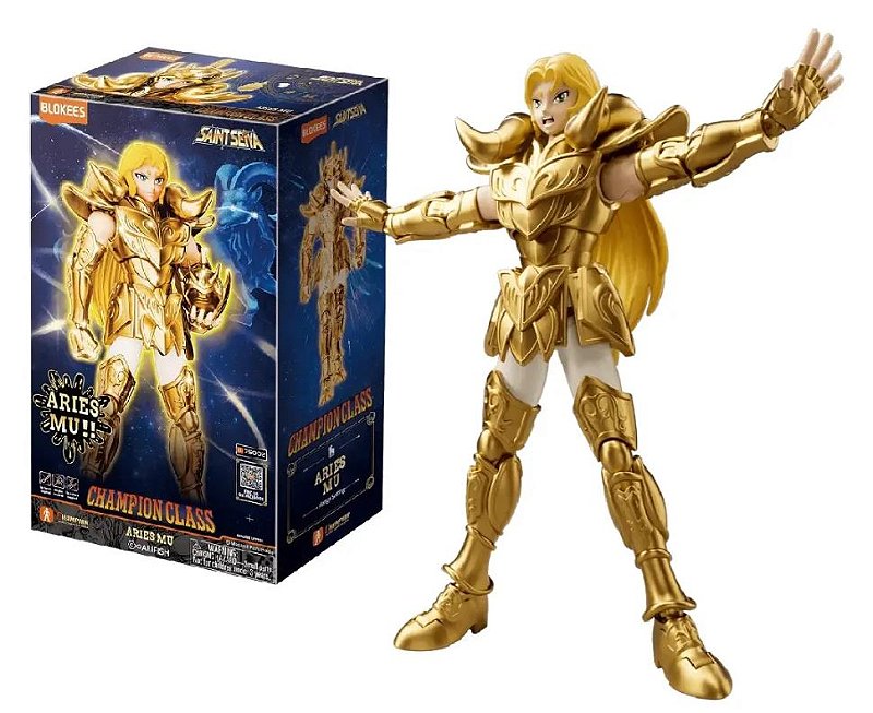 Blokees Mu de Aries Saint Seiya Champion Class
