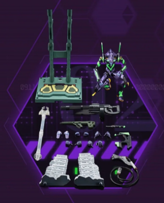 Blokees EVA-01 Neon Genesis Evangelion Action Edition