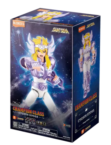 Blokees Hyoga de Cisne Saint Seiya Champion Class