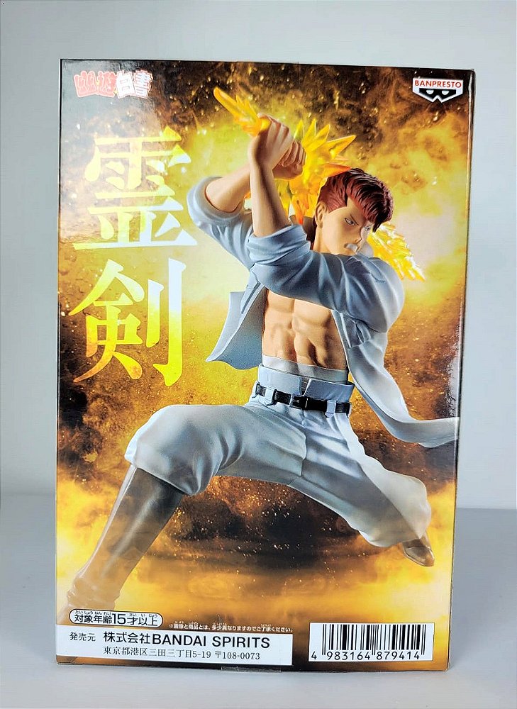 Action Figure Kazuma Kuwabara Yuyu Hakusho Bandai