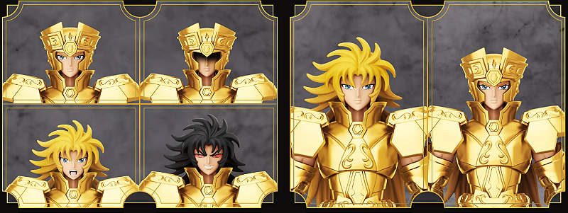 Blokees Saga de Gêmeos Saint Seiya Blokees