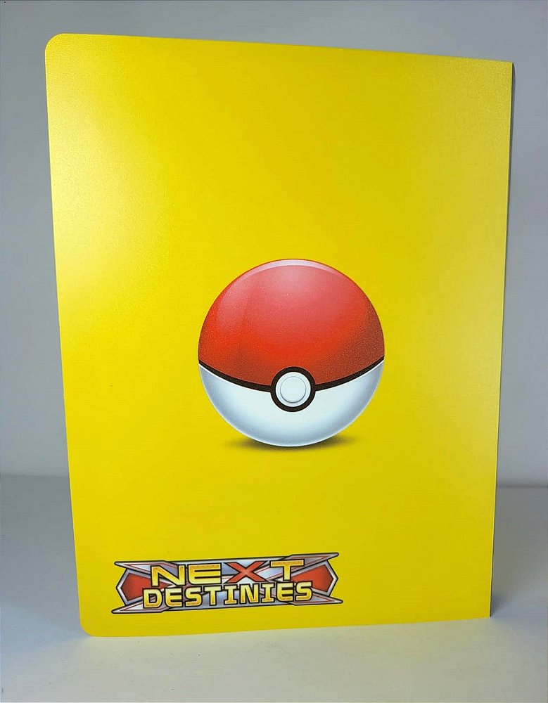 TCG Álbum para Cards Pokémon Ash e Pikachu