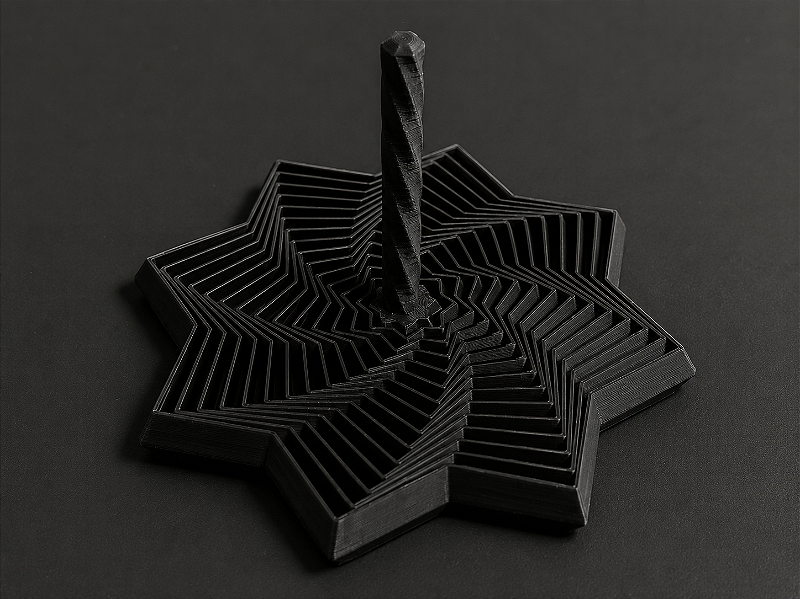 Estrela Fidget 3D com Alça – Brinquedo Sensorial Antiestresse