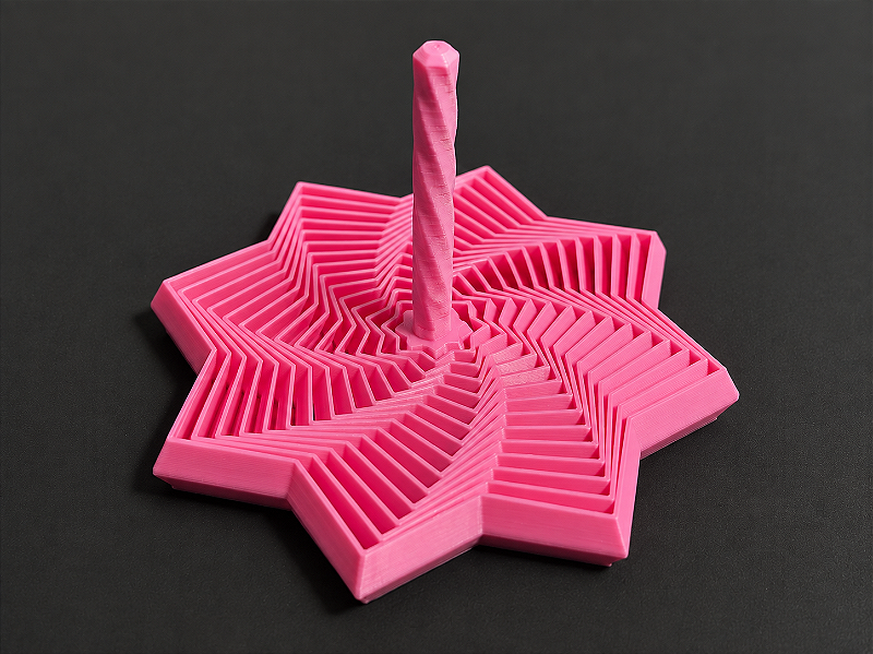 Estrela Fidget 3D com Alça – Brinquedo Sensorial Antiestresse
