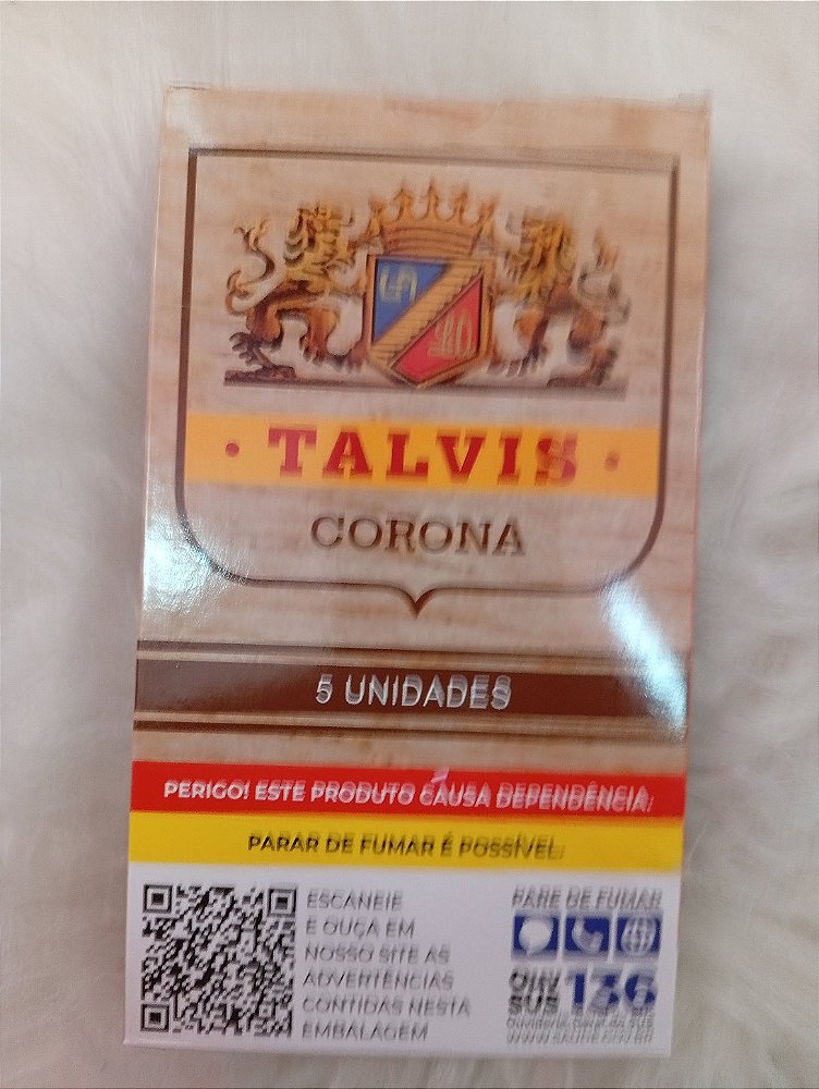 Charuto Talvis Chocolate com 5 Unidades