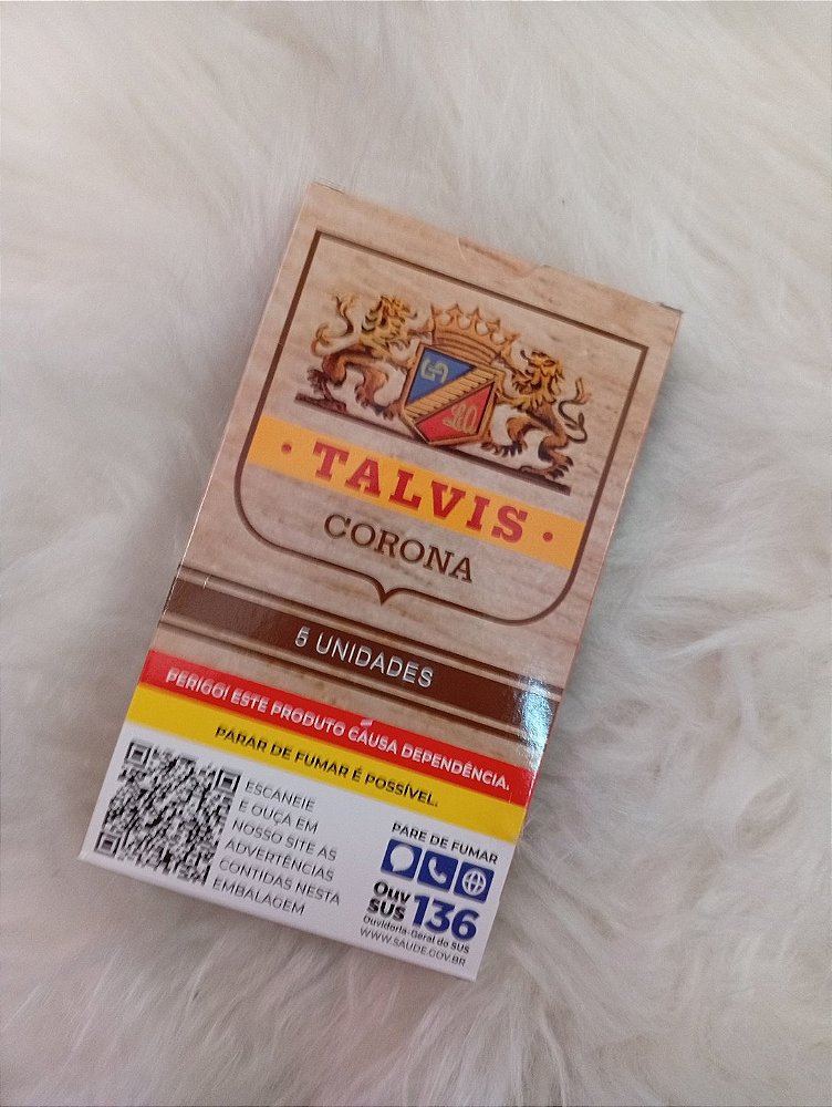 Charuto Talvis Chocolate com 5 Unidades