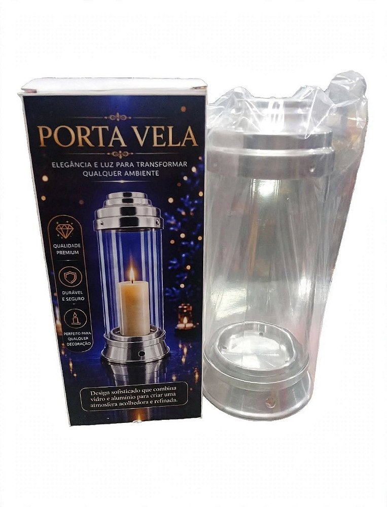 Copo para vela de 7 dias luxo