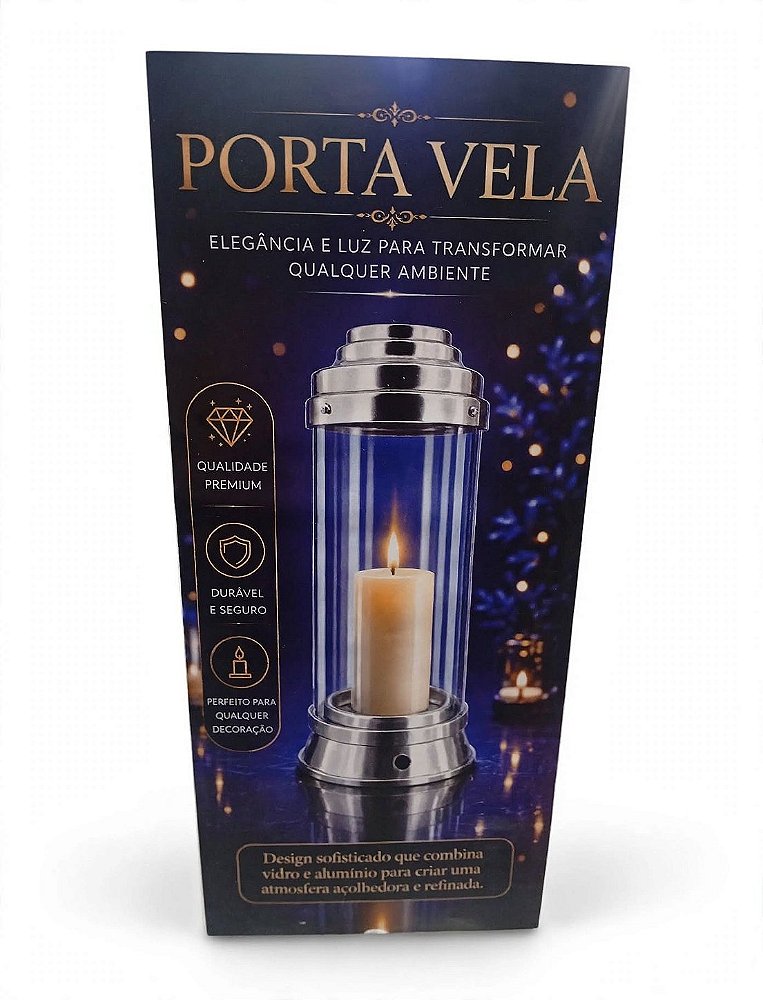 Copo para vela de 7 dias luxo