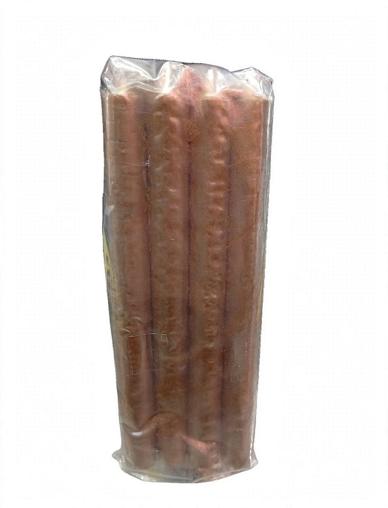 Velas palito dourada com 4un