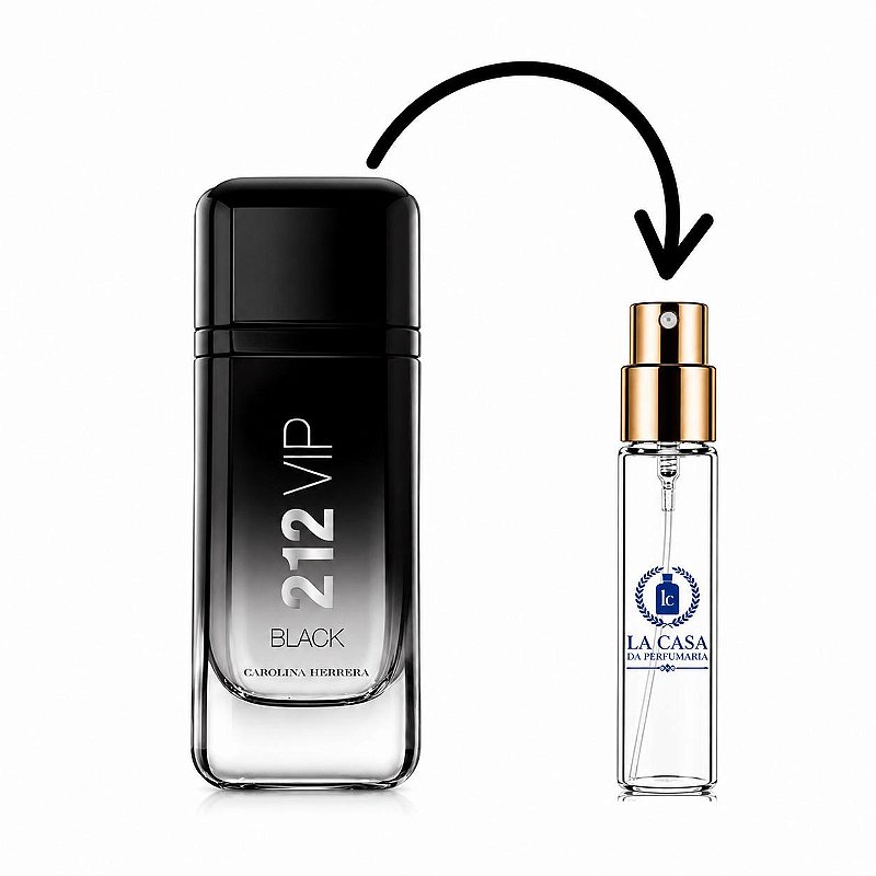 212 VIP Black Carolina Herrera Eau de Parfum Decantes - Original