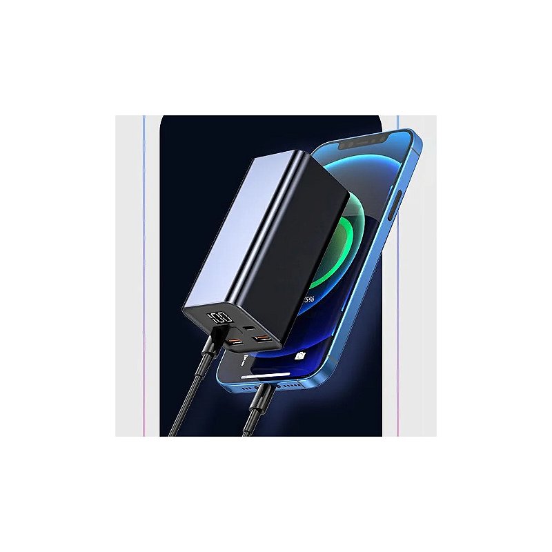 Power Bank A'Gold BTE92 20000mAh 65W Turbo USB-C Azul Quick Charge PD