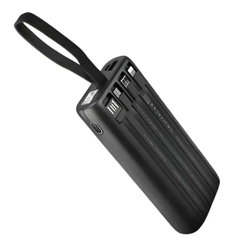 Power Bank 20000mAh E'SPADA BTE-05E – Carregador Portátil Turbo 3.1A, Saída USB/Tipo-C/Lightning, Bateria Externa Recarregável para Celular Android, Tablet e IOS.