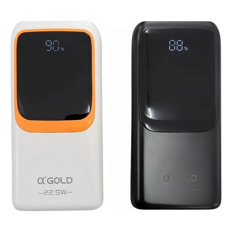Carregador Portátil A’Gold Pro BTE-41 20000mah Turbo 22,5w Powerbank Universal