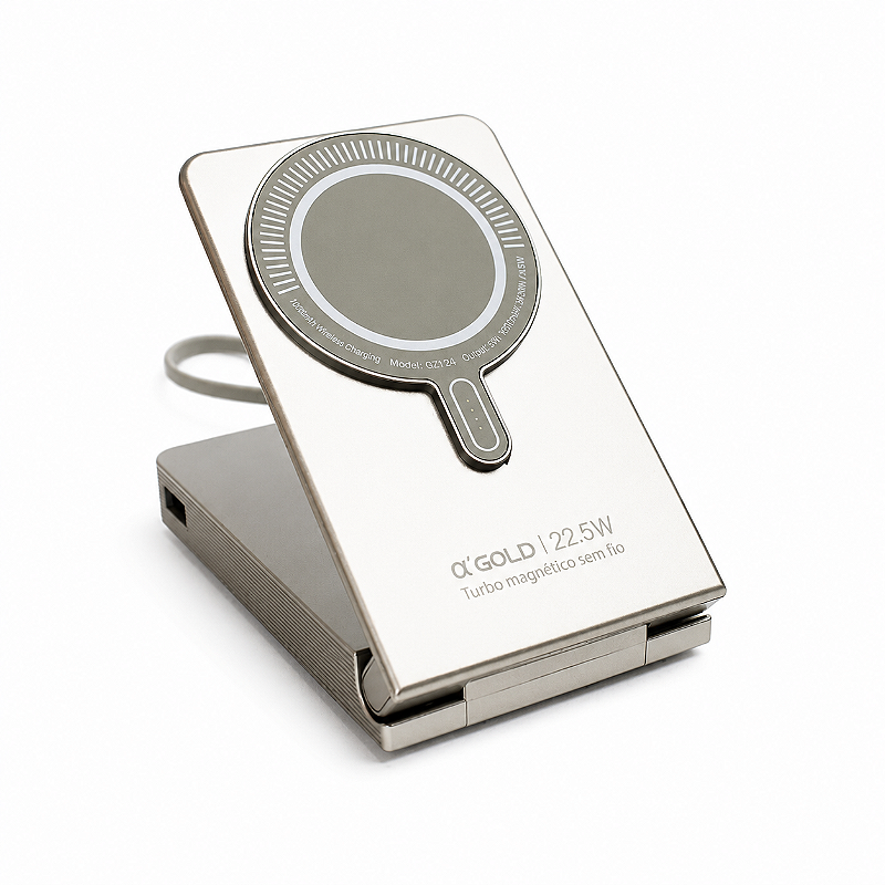 Power Bank Agold Pro BTE-100 de 1000mAh Turbo 22.W C/ Indução