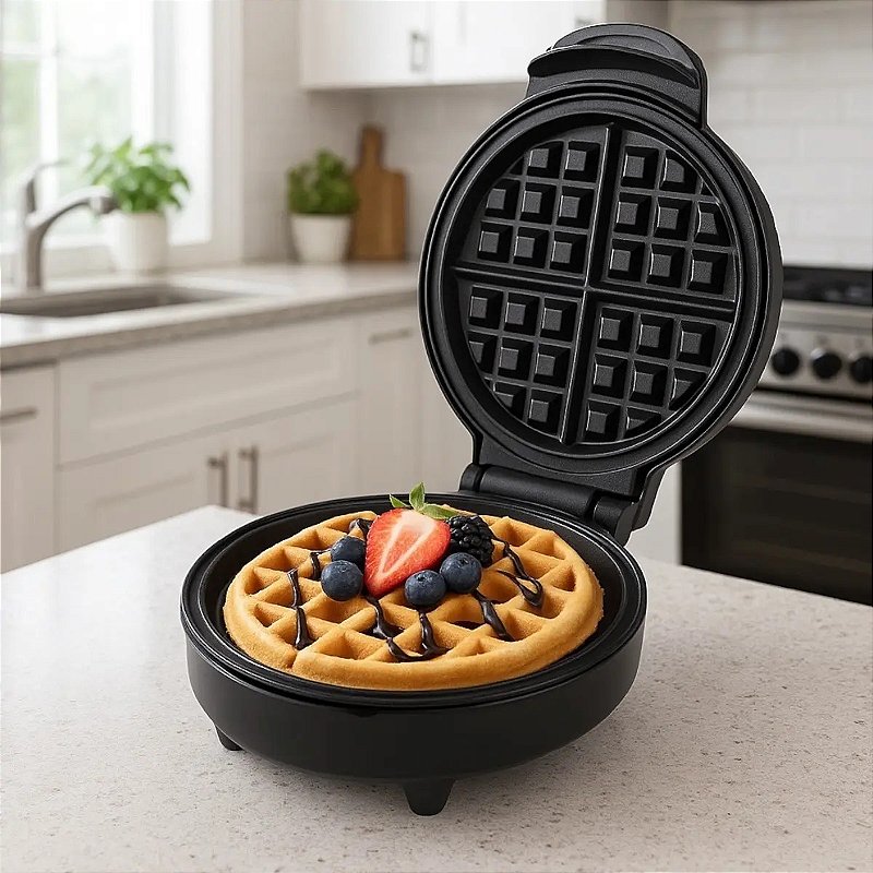 Máquina de Waffles MAZ-112A Tomate 1000W 127V