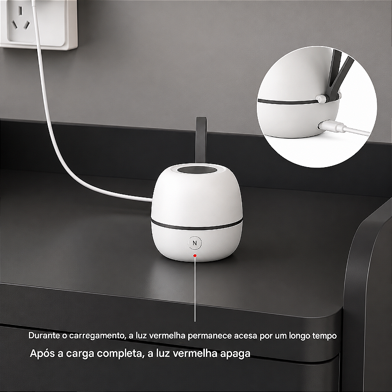 Esterelizador Higienizador Chupeta Luz UV Portátil RoHS