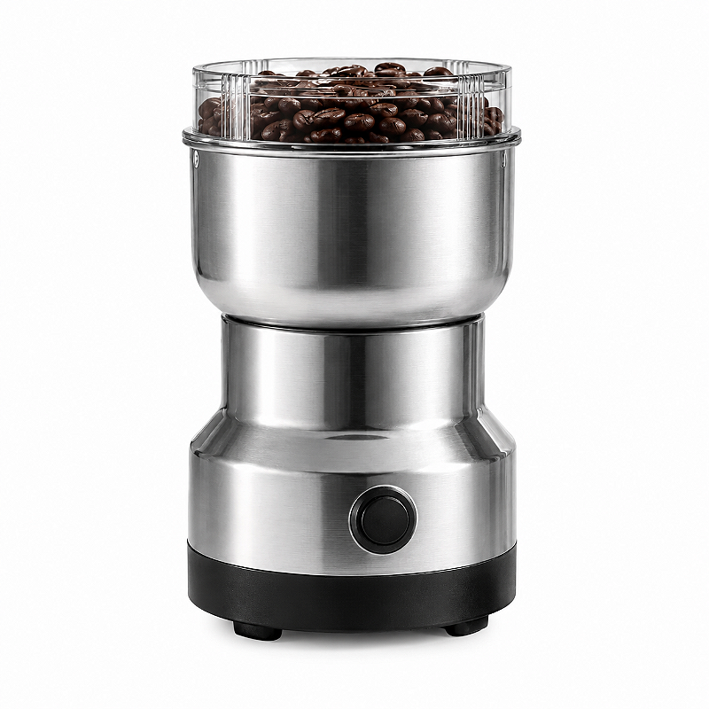 Moedor Café Triturador Processador Grãos Inox Elétrico BMAX BM-F3402