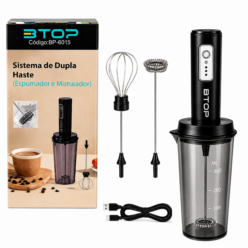 Espumador E Misturador C/ Sistema De Dupla Haste BP-6015