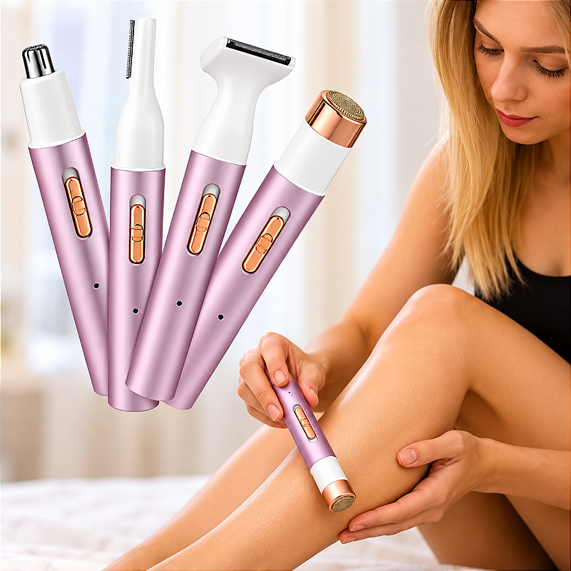 Daling Kit Higiene Feminino 4 Em 1 Depilador DL-6020