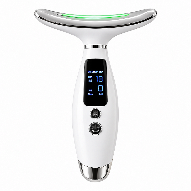 Massageador Facial E Pescoço Kapbom KA-2464 Com LED