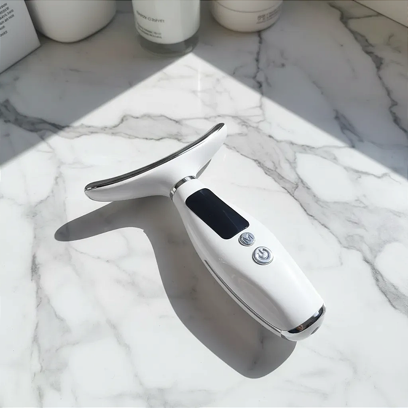 Massageador Facial E Pescoço Kapbom KA-2464 Com LED