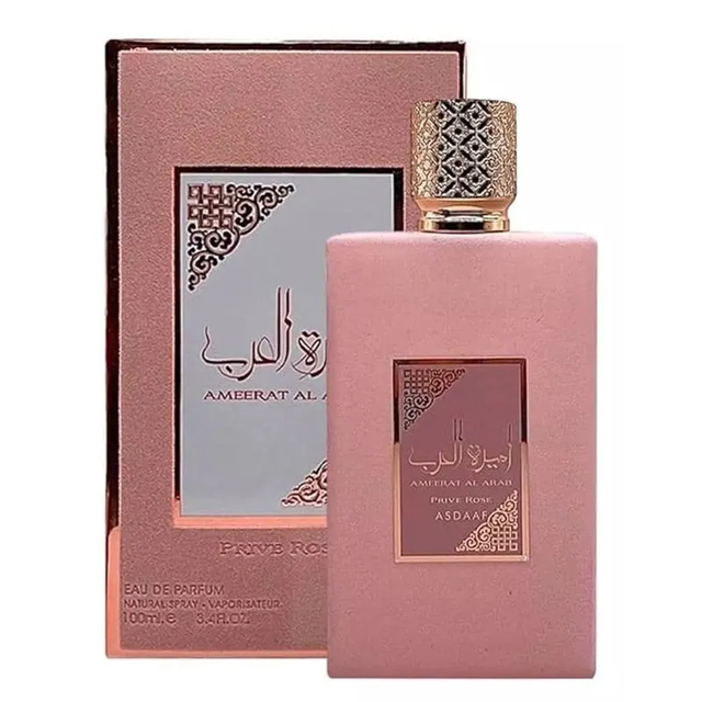 Perfume Ameerat Al Arab Prive Rose Feminino Eau de Parfum 100ml
