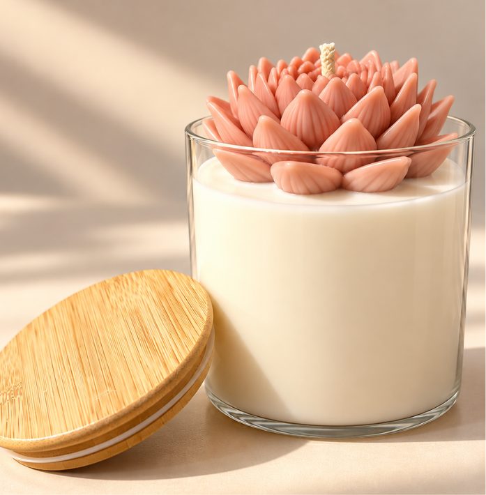 Vela Flor de Lótus