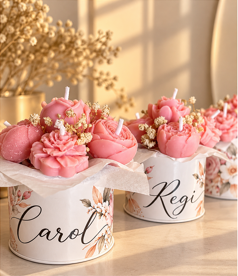 Mini Box com Flores