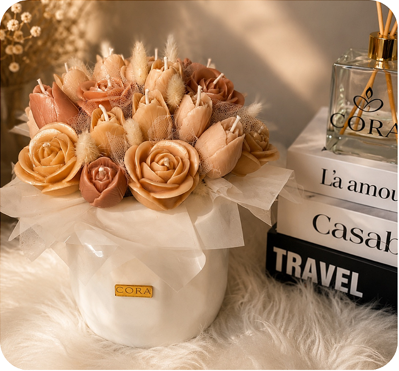 Vaso de Velas Aromáticas - Tamanho G