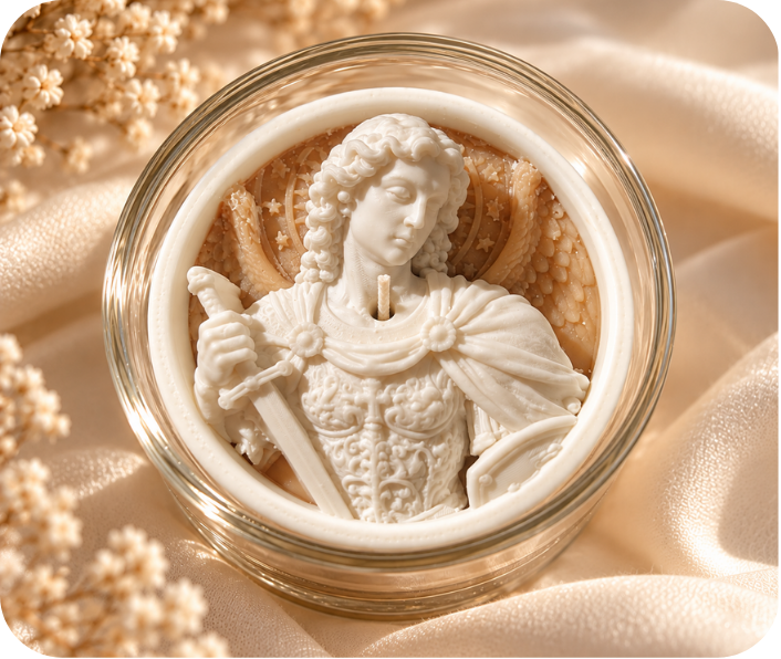 Vela com Topo Personalizado