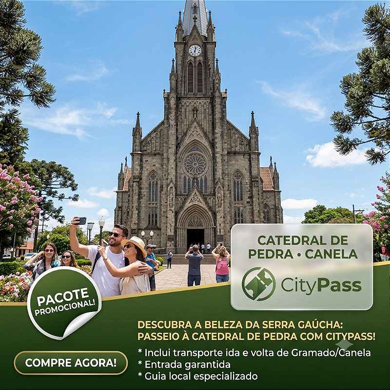 Catedral de Canela e Catedral de Gramado