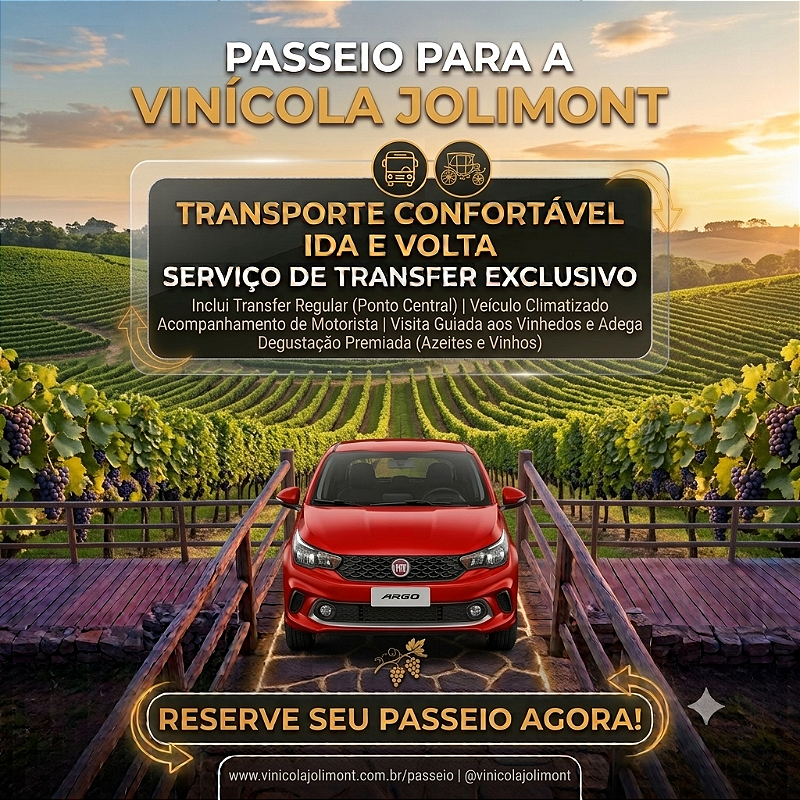 Vinícola Jolimont - Transfer (ida e Volta)