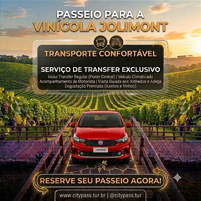 Vinícola Jolimont - Transfer (ida e Volta)