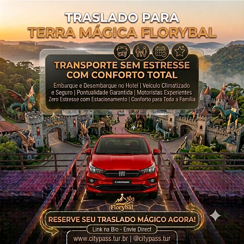 Terra Mágica Florybal - Traslado