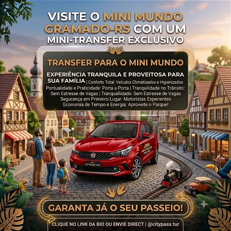 Mini Mundo - Transfer (Ida e Volta)