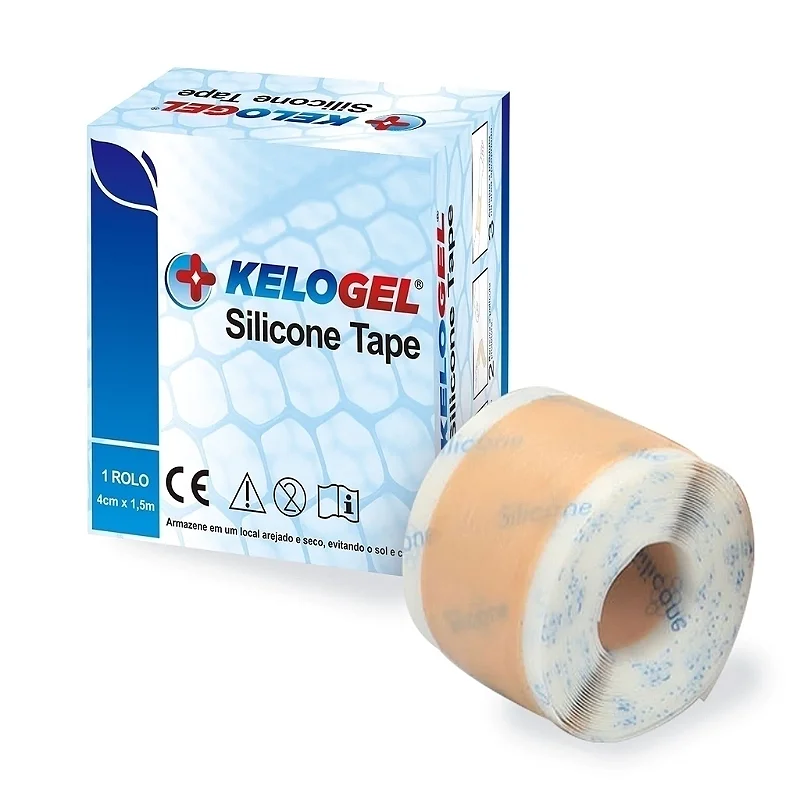 Fita de silicone Tape curativa Kelogel 4cmx1,5 metros