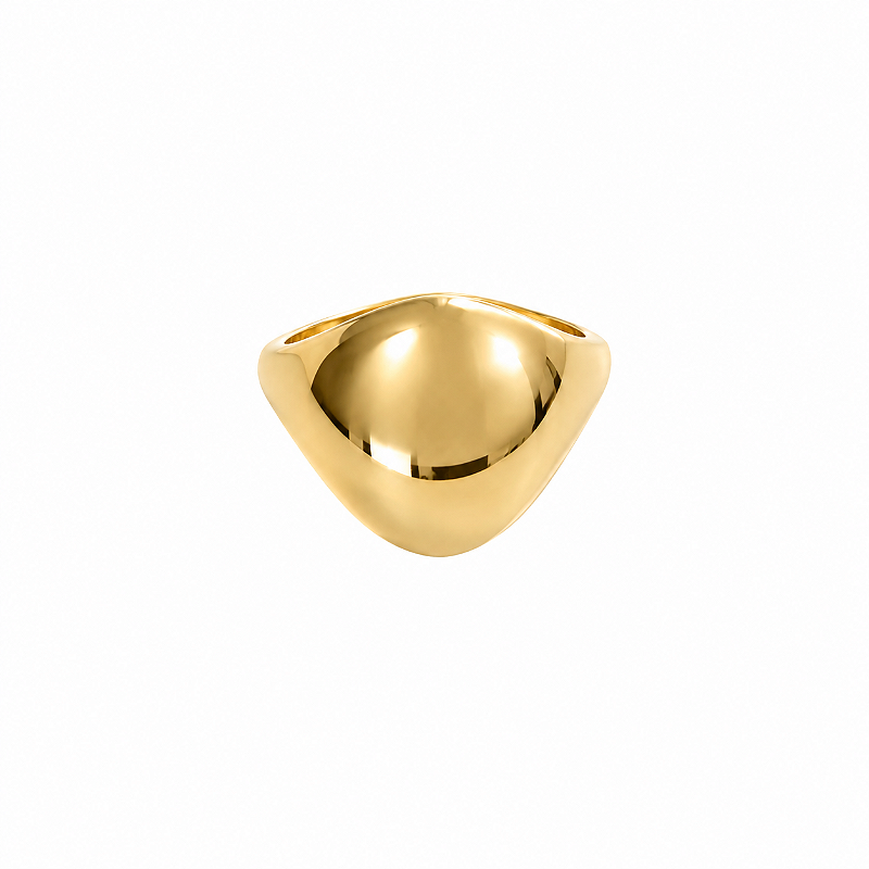 Anel Ajustável Folheado a Ouro Lumend