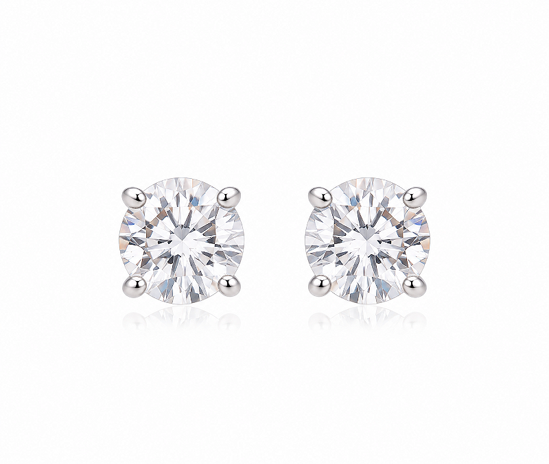 Brincos Prata 925 Conjunto Duo Lumend