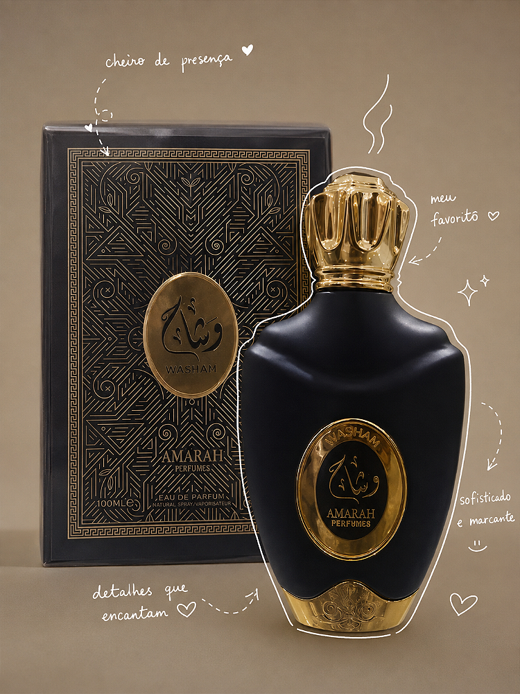 Perfume árabe washah