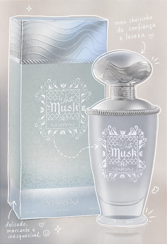 Perfume árabe White Musk